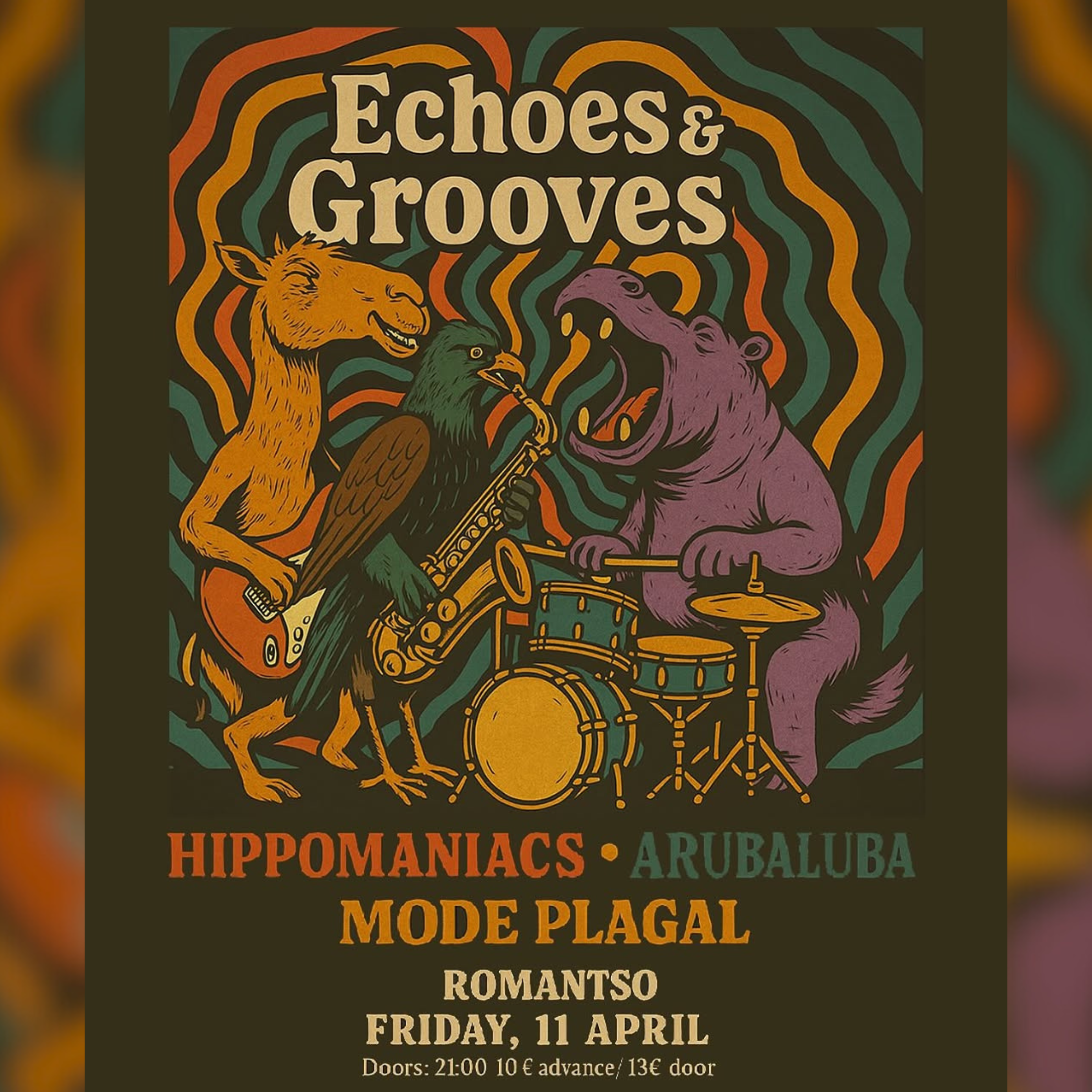 “Echoes & Grooves” Mode Plagal | Arubaluba | Hippomaniacs 